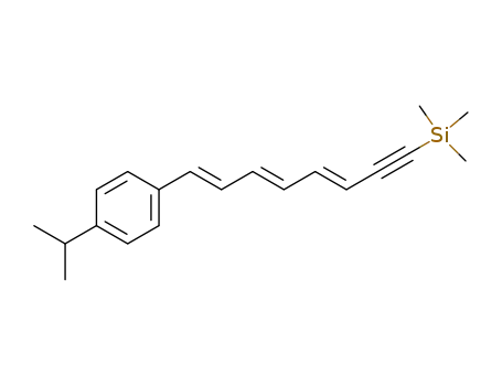 (3E,5E,7E)-8-(p-isopropylphenyl)-1-trimethylsilylocta-3,5,7-trien-1-yne