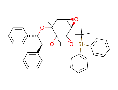 (1S,3S,4S,6S,7S,8R,9R)-3,4-diphenyl-2,5-dioxa-7-tert-butyldiphenylsilyloxy-8,9-epoxybicyclo[4,4,0]decane