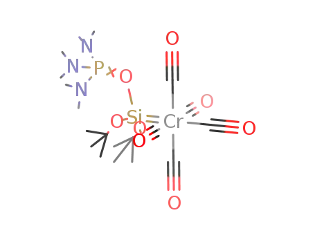 tetracarbonyl(di-tert-butoxysilanediyl)chromium<sup>(0)</sup>-hexamethylphosphoric triamide