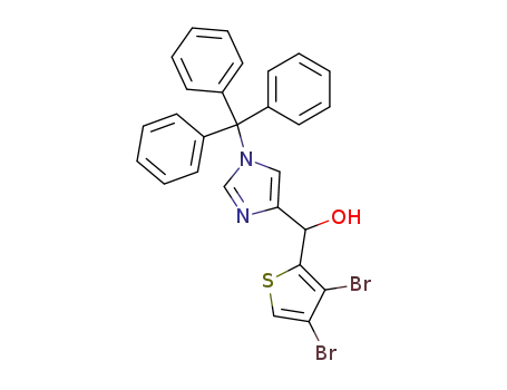 1H-Imidazole-4-methanol, a-(3,4-dibromo-2-thienyl)-1-(triphenylmethyl)-