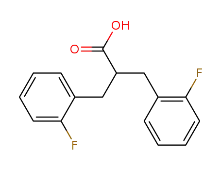 Benzenepropanoic acid, 2-fluoro-a-[(2-fluorophenyl)methyl]-