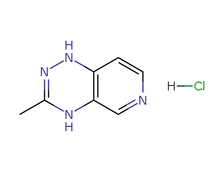 Molecular Structure of 31481-88-6 (Pyrido[3,4-e]-1,2,4-triazine, 1,2-dihydro-3-methyl-, monohydrochloride)