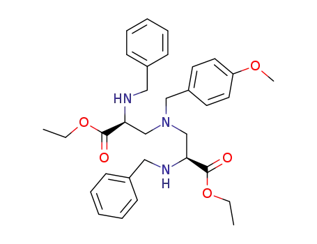 (S)-2-Benzylamino-3-[((S)-2-benzylamino-2-ethoxycarbonyl-ethyl)-(4-methoxy-benzyl)-amino]-propionic acid ethyl ester