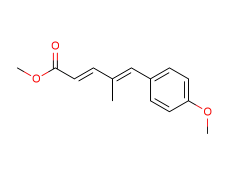 methyl (2E,4E)-5-(4-methoxyphenyl)-4-methylpenta-2,4-dienoate