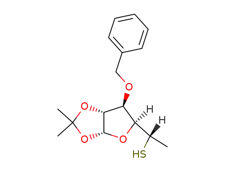 3-O-benzyl-6-deoxy-1,2-O-isopropylidene-5-thio-β-L-idofuranose