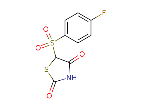 2,4-Thiazolidinedione, 5-[(4-fluorophenyl)sulfonyl]-