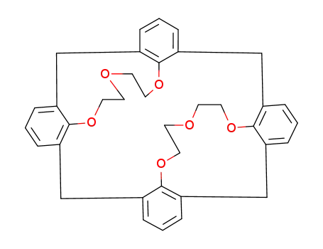 Molecular Structure of 163311-02-2 (25,26-27,28-biscrown-3-calix<4>arene)