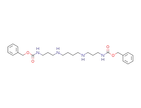 Molecular Structure of 103493-12-5 (N<sup>1</sup>,N<sup>8</sup>-bis(benzyloxycarbonyl)spermine)