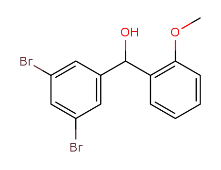 3,5-Dibromo-α-(2-methoxyphenyl)benzenemethanol