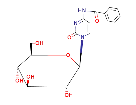 4-benzoylamino-1-β-<i>D</i>-glucopyranosyl-1<i>H</i>-pyrimidin-2-one