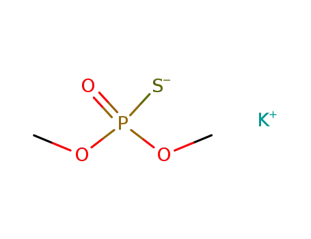 Molecular Structure of 28523-79-7 (O,O-DIMETHYLPHOSPHOROTHIOATE,POTASSIUMSALT)