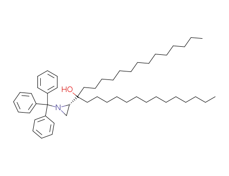 (-)-[(2S)-1-tritylaziridin-2-yl](ditetradecyl)methanol