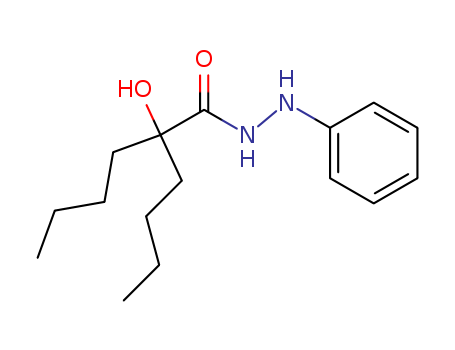 Hexanoic acid, 2-butyl-2-hydroxy-, 2-phenylhydrazide