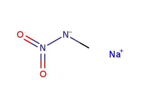 Methanamine, N-nitro-, ion(1-), sodium