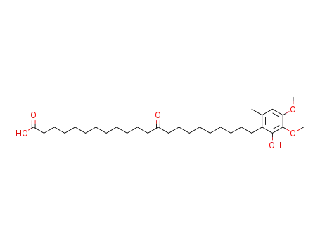 Benzenedocosanoic acid, 2-hydroxy-3,4-dimethoxy-6-methyl-m-oxo-