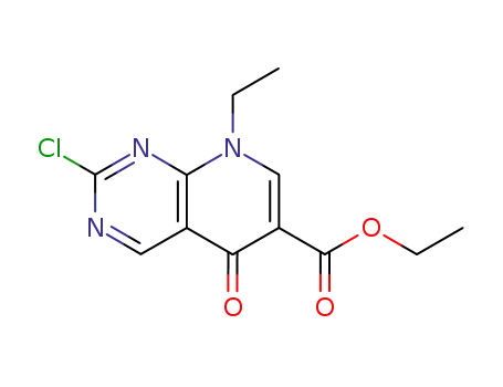 ETHYL2-CHLORO-8-EHTYL-5,8-DIHYDRO-5-OXOPYRIDO(2,3-D)PYRIMUIDINE-6-CARBOXYLATE