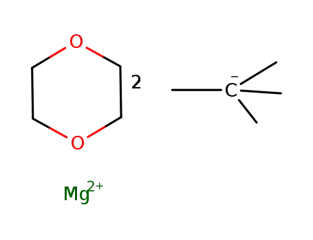 Molecular Structure of 67608-37-1 (Mg(CH<sub>2</sub>C(CH<sub>3</sub>)3)2 * dioxane)