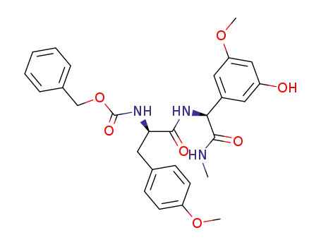 [(R)-1-{[(S)-(3-Hydroxy-5-methoxy-phenyl)-methylcarbamoyl-methyl]-carbamoyl}-2-(4-methoxy-phenyl)-ethyl]-carbamic acid benzyl ester