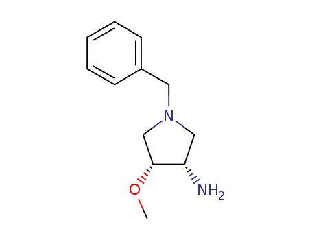 3-PYRROLIDINAMINE,4-METHOXY-1-METHYL-,CIS-