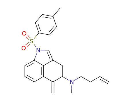 but-3-enyl-methyl-[5-methylene-1-(toluene-4-sulfonyl)-1,3,4,5-tetrahydro-benzo[<i>cd</i>]indol-4-yl]-amine