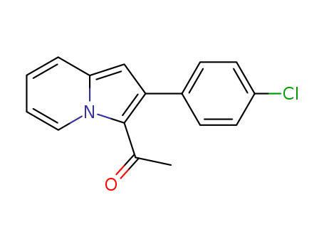 1-[2-(4-Chloro-phenyl)-indolizin-3-yl]-ethanone