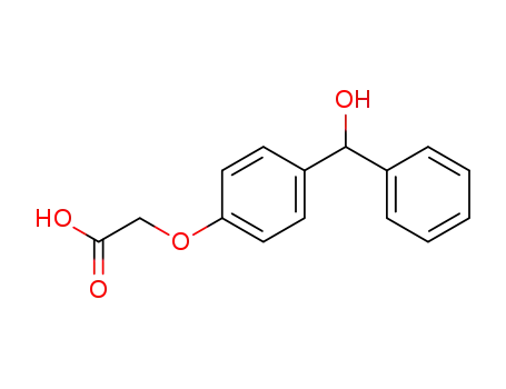 4-(α-hydroxybenzyl)phenoxyacetic acid