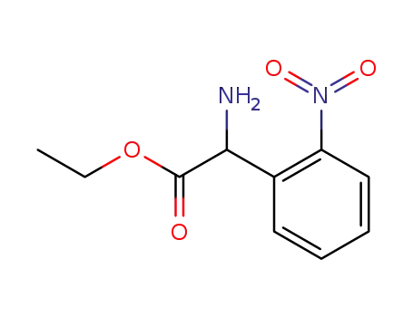 Molecular Structure of 791050-91-4 (AMINO-(2-NITRO-PHENYL)-ACETIC ACID ETHYL ESTER)