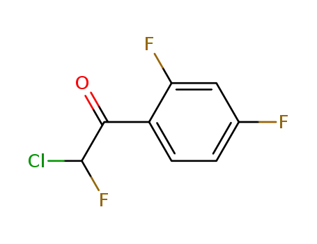 Ethanone, 2-chloro-1-(2,4-difluorophenyl)-2-fluoro- (9CI)