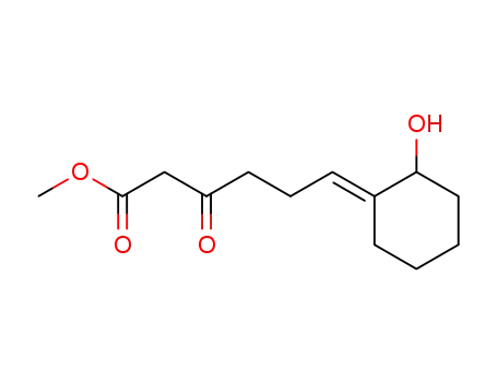 (E)-2-(4-oxo-5-(carbomethoxy)pentylidene)cyclohexanol