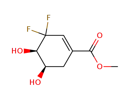 (4R,5R)-3,3-Difluoro-4,5-dihydroxy-cyclohex-1-enecarboxylic acid methyl ester