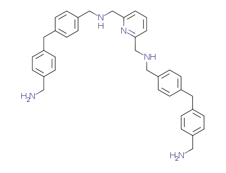 [4-(4-Aminomethyl-benzyl)-benzyl]-(6-{[4-(4-aminomethyl-benzyl)-benzylamino]-methyl}-pyridin-2-ylmethyl)-amine