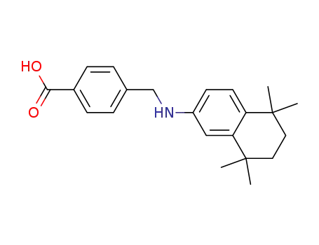 Benzoic acid,
4-[[(5,6,7,8-tetrahydro-5,5,8,8-tetramethyl-2-naphthalenyl)amino]methyl]
-
