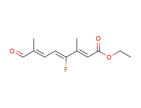(E,Z,E)-3,7-dimethyl-4-fluoro-8-oxo-2,4,6-octatrienoate