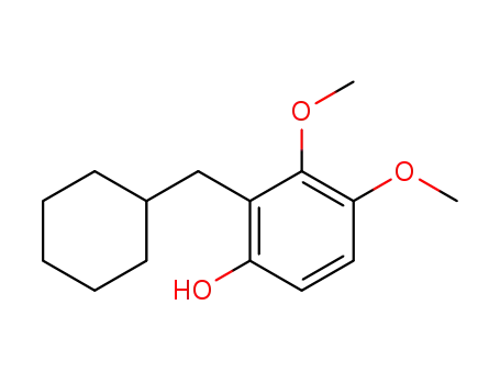Phenol, 2-(cyclohexylmethyl)-3,4-dimethoxy-