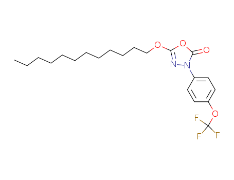 5-(Dodecyloxy)-3-[4-(trifluoromethoxy)-phenyl]-1,3,4-oxadiazol-2(3H)-one