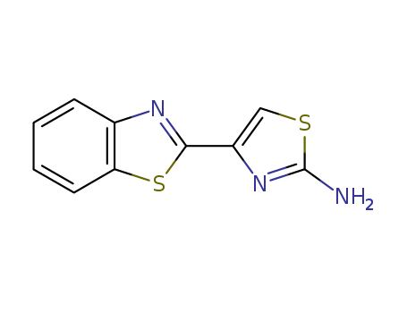 2-Thiazolamine,4-(2-benzothiazolyl)-