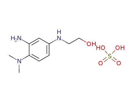 4-(2-hydroxyethylamino)-2-amino-N,N-dimethyl aniline sulfate