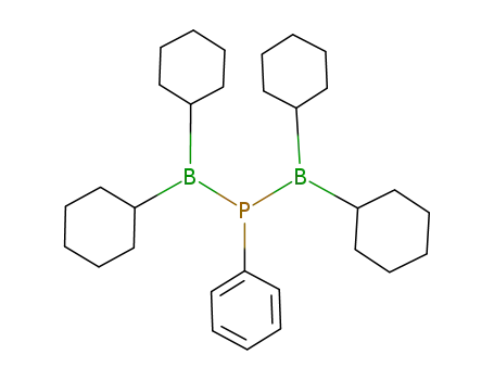 (C<sub>6</sub>H<sub>5</sub>)PB<sub>2</sub>(C<sub>6</sub>H<sub>11</sub>)4