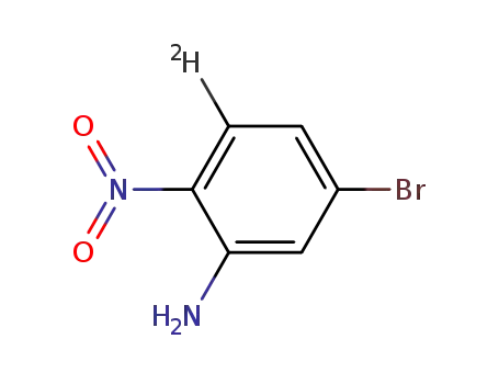 2-amino-4-bromo-6-deuteronitrobenzene