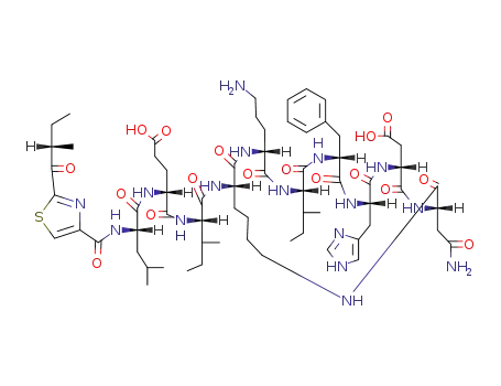 Molecular Structure of 22601-63-4 (bacitracin F)