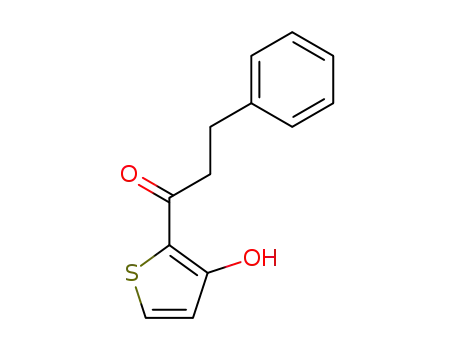 Molecular Structure of 83261-29-4 (1-Propanone, 1-(3-hydroxy-2-thienyl)-3-phenyl-)