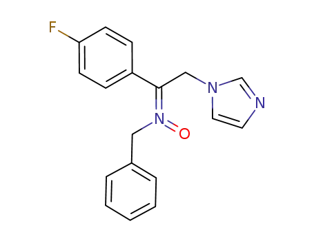 Benzenemethanamine,
N-[1-(4-fluorophenyl)-2-(1H-imidazol-1-yl)ethylidene]-, N-oxide