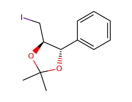1,3-Dioxolane, 4-(iodomethyl)-2,2-dimethyl-5-phenyl-, (4R,5S)-