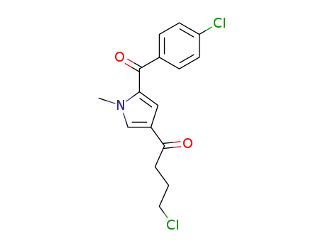 4-chloro-1-[5-(4-chlorobenzoyl)-1-methyl-1H-pyrrol-3-yl]-butanone