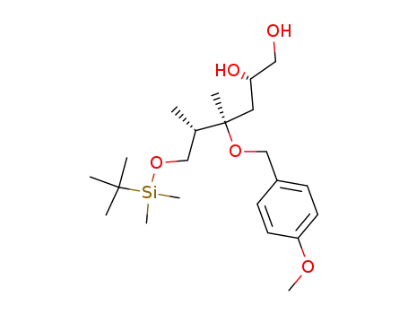 (2S,4R,5S)-6-(tert-Butyl-dimethyl-silanyloxy)-4-(4-methoxy-benzyloxy)-4,5-dimethyl-hexane-1,2-diol