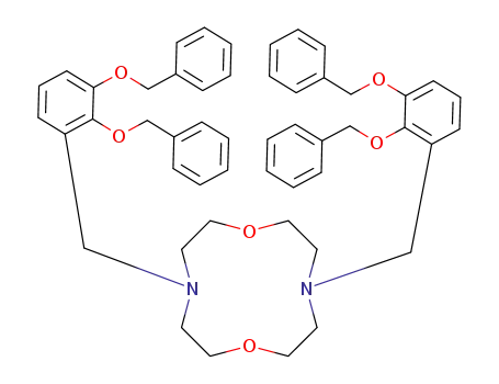 4,10-Bis-(2,3-bis-benzyloxy-benzyl)-1,7-dioxa-4,10-diaza-cyclododecane
