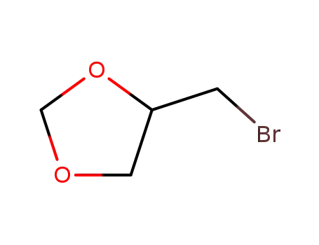 Molecular Structure of 30831-24-4 (1,3-Dioxolane, 4-(bromomethyl)-)