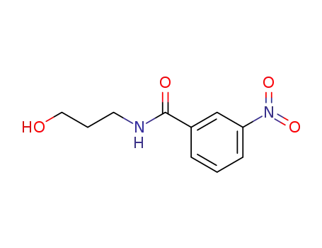 Molecular Structure of 254454-76-7 (N-(3-Hydroxypropyl)-3-nitrobenzamide)