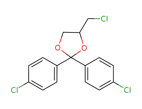 4-chloromethyl-2,2-bis(4-chlorophenyl)-1,3-dioxolane