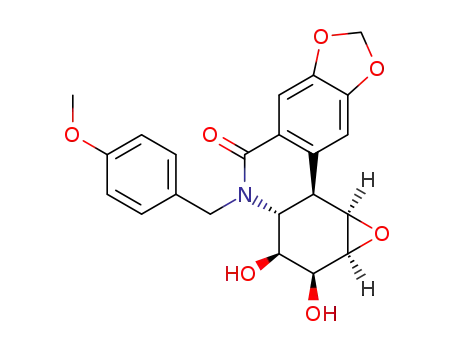 C<sub>22</sub>H<sub>21</sub>NO<sub>7</sub>